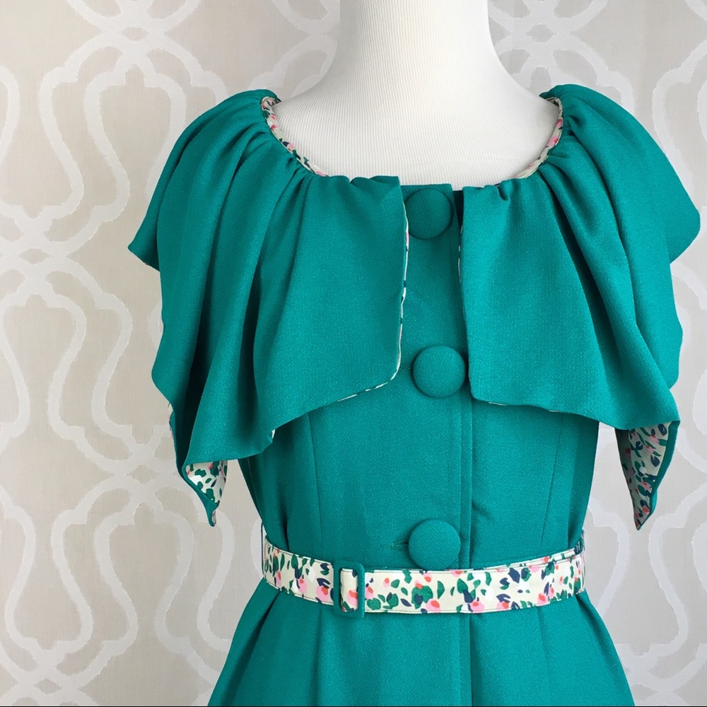 The Audrey 50’s Retro Style Coat Dress - Picture 2 of 8